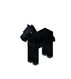 Black Baby Horse with Black Dots.png