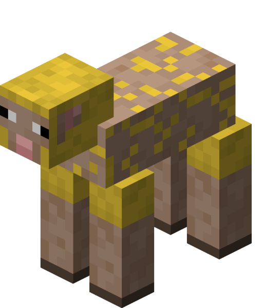 Plik:Owca ostrzyżona żółta.png