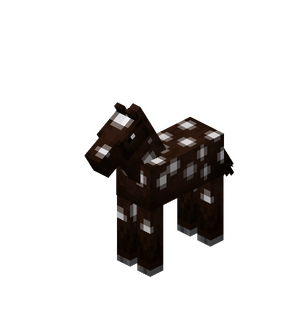 Darkbrown Baby Horse with White Spots.png