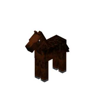 Brown Baby Horse with Black Dots.png