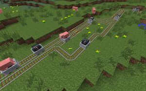 Wagoniki z spawnerem i dozownikiem.jpg