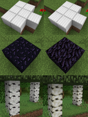 Teased obsidian, iron and birch textures.png