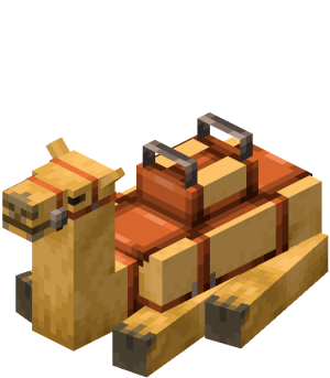 Siedzący Osiodłany Wielbłąd.png